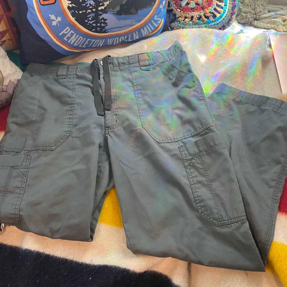Carhartt Olive Green Cargo Pants